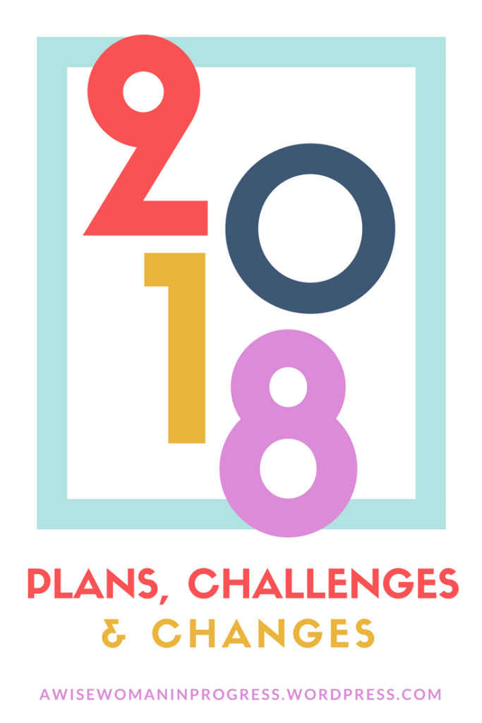 Colorful New Year's Resolutions Pinterest Graphic